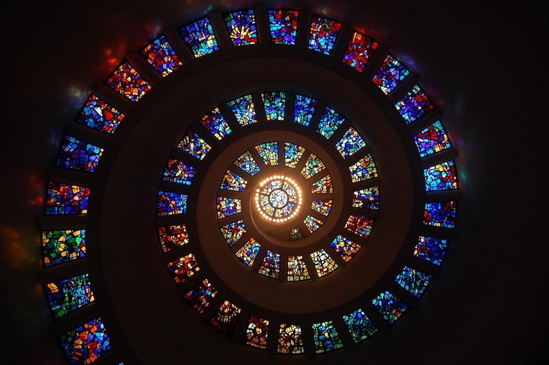 Repurposed Glass Art